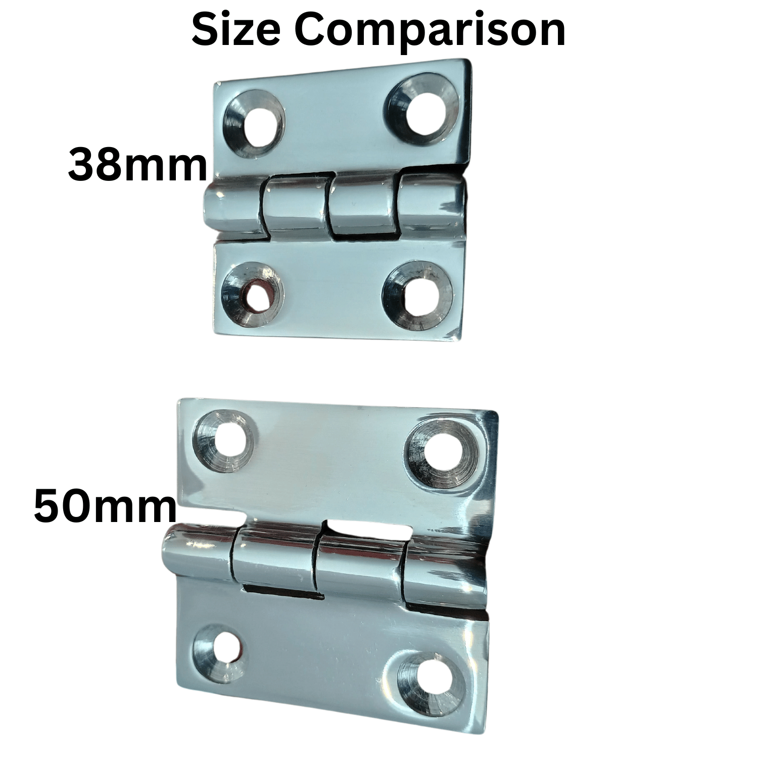 Boat Butt Hinge - 38 x 38mm - Image 6