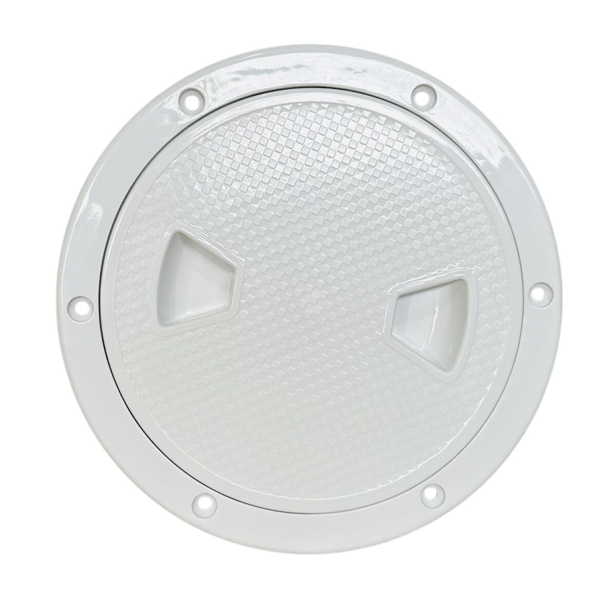 Deck Plate 162mm (6") Plastic White