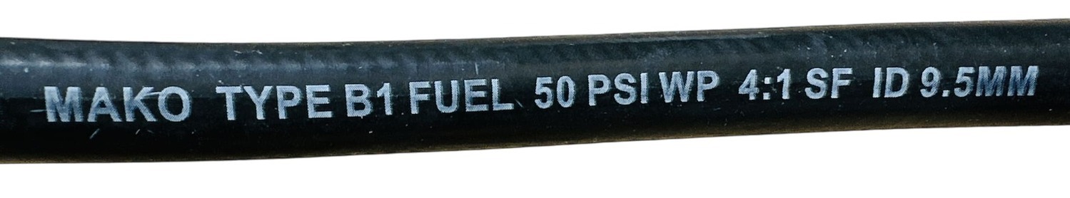 2m x 9.5mm Boat Fuel Line Hose for Outboard - Image 3