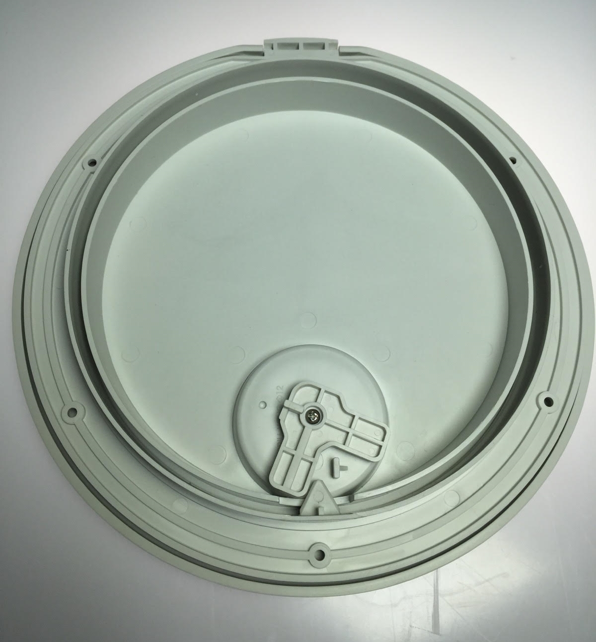 Round Hinged Access Hatch Inspection Port (334mm) - Image 3
