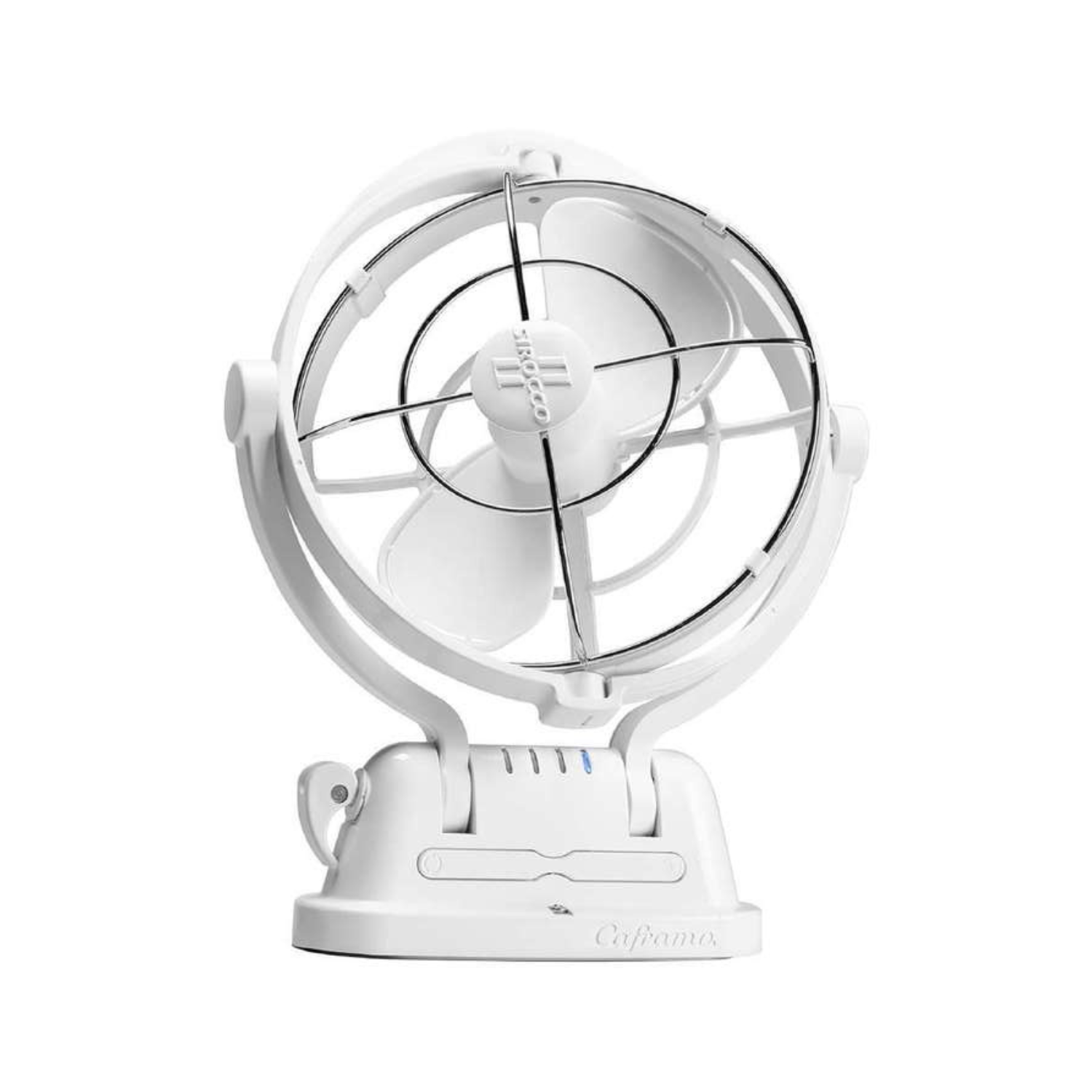 Sirocco II Fan Caframo 3-Speed 360° 12/24V – White - Ideal for off grid use