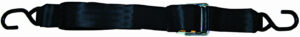 Transom Hook-to-Hook Tie Downs - 1.8m x 50mm - 2 pack