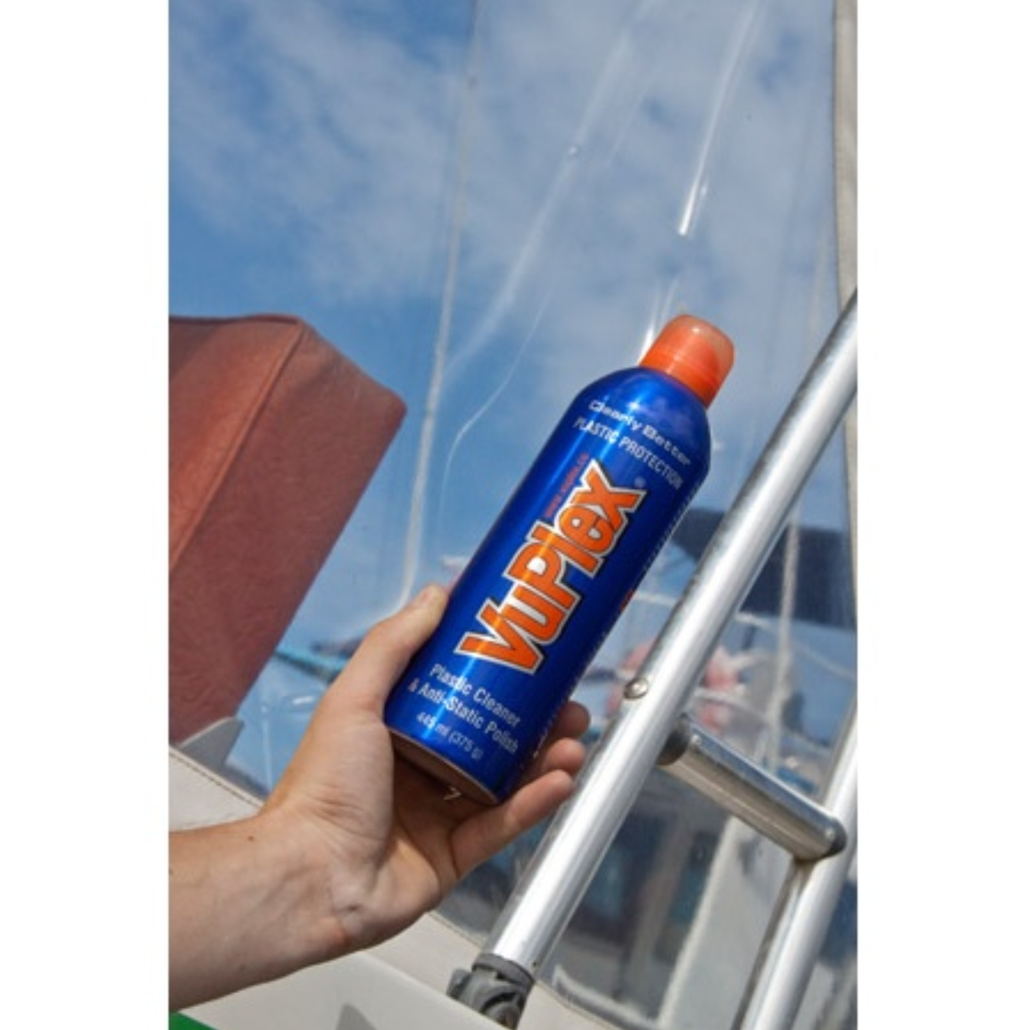 Vuplex Plastic Cleaner & Anti Static Polish 375g - Image 2