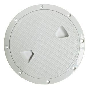 Deck Plate 210mm (8") Plastic - White