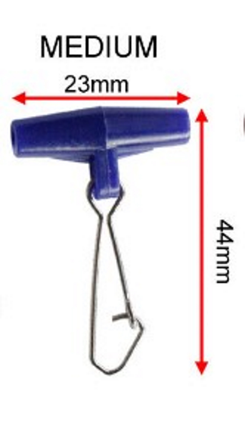 Running Sinker Clip Medium BLUE (Pack of 20) - Image 2
