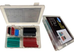 Motor Champ 136pcs Heat Shrink Tube Assortment Kit – 7 Sizes