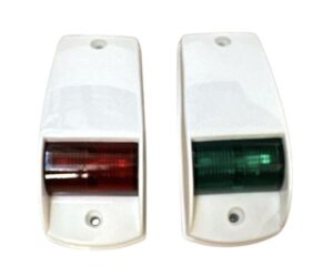 Navigation Lights - Side Mount - White - 2pk - 12V