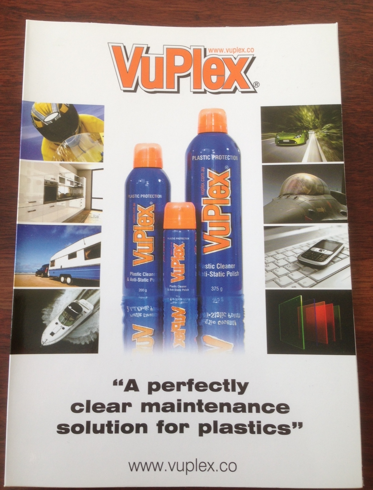 (Box of 12) 375g Vuplex Plastic Cleaner - Image 3