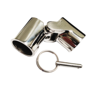 Locking Rail Tube Hinge with Pin (Suit 25mm Tubing)