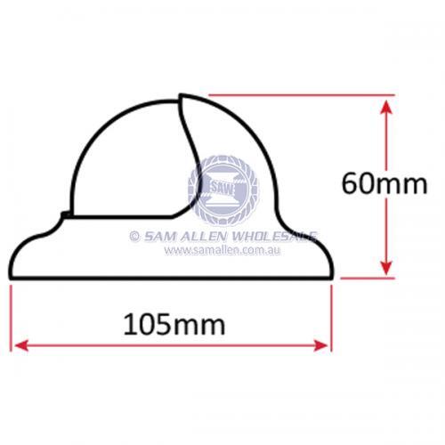 Marine Compass - 65mm Surface Mount - Zone C - For small boats - Image 2