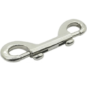Double Snap Hook - 90mm Stainless Steel
