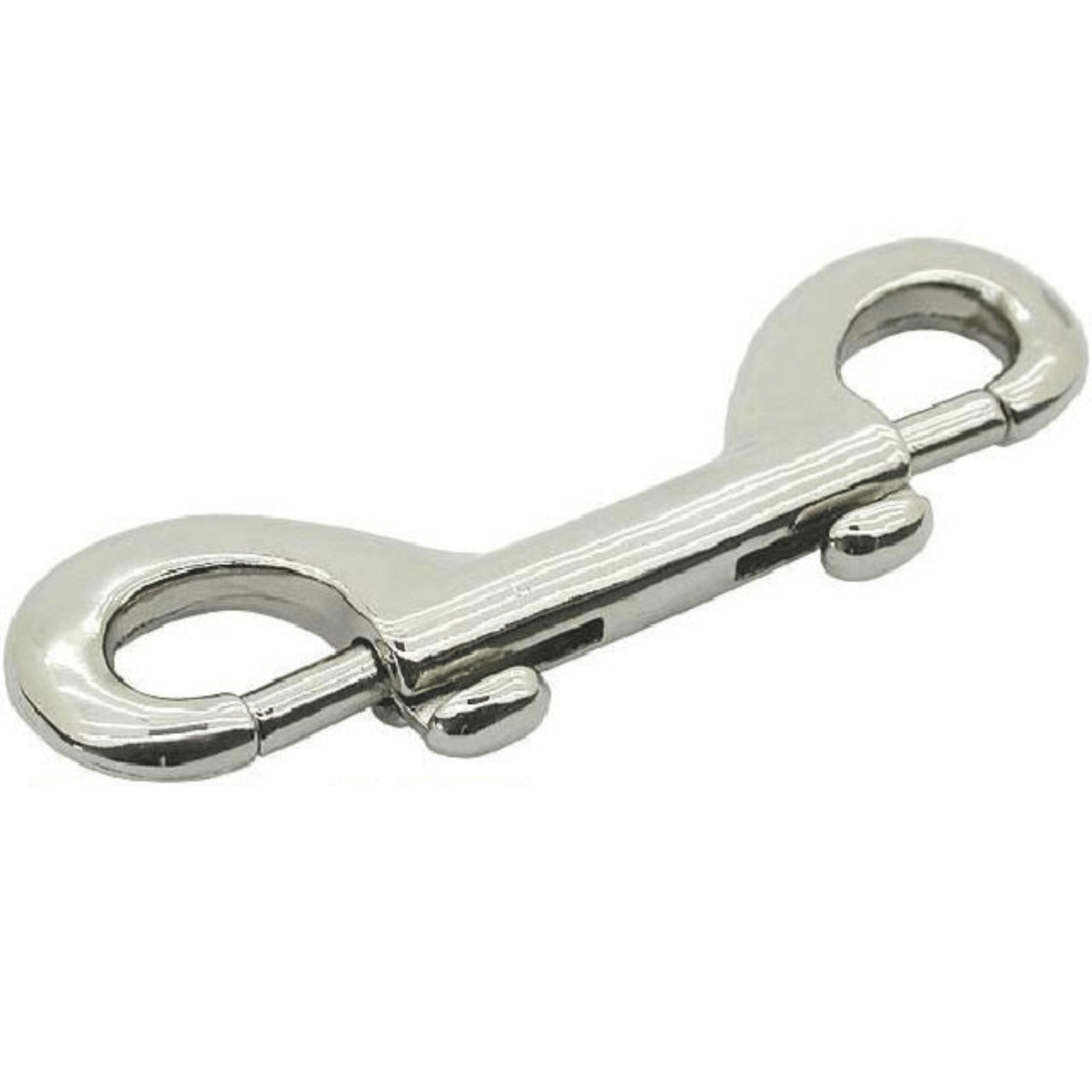 Double Snap Hook - 90mm Stainless Steel