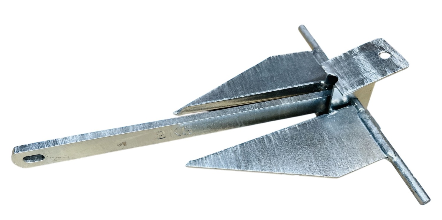 Galvanised Sand Anchor 2kg (4.4lb) - Image 2