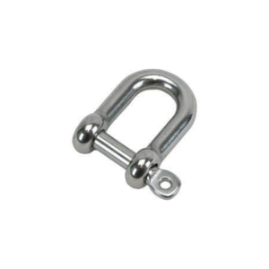 8mm Marine D Shackle - 316 Stainless Steel