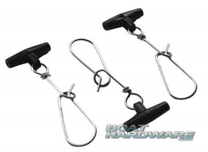 Running Sinker Clip Large BLACK (Pack of 12)