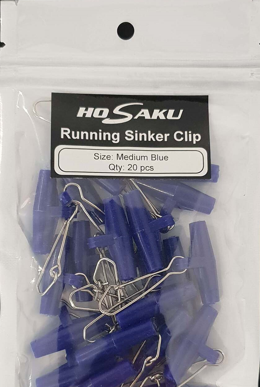 Running Sinker Clip Medium BLUE (Pack of 20) - Image 3