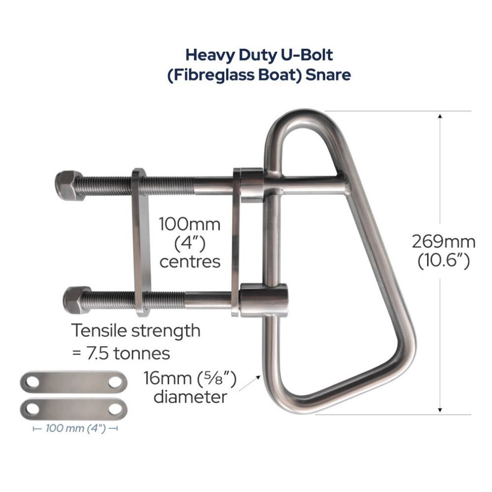 L&R Heavy Duty Snare for Fibreglass Boat Latch - Image 2