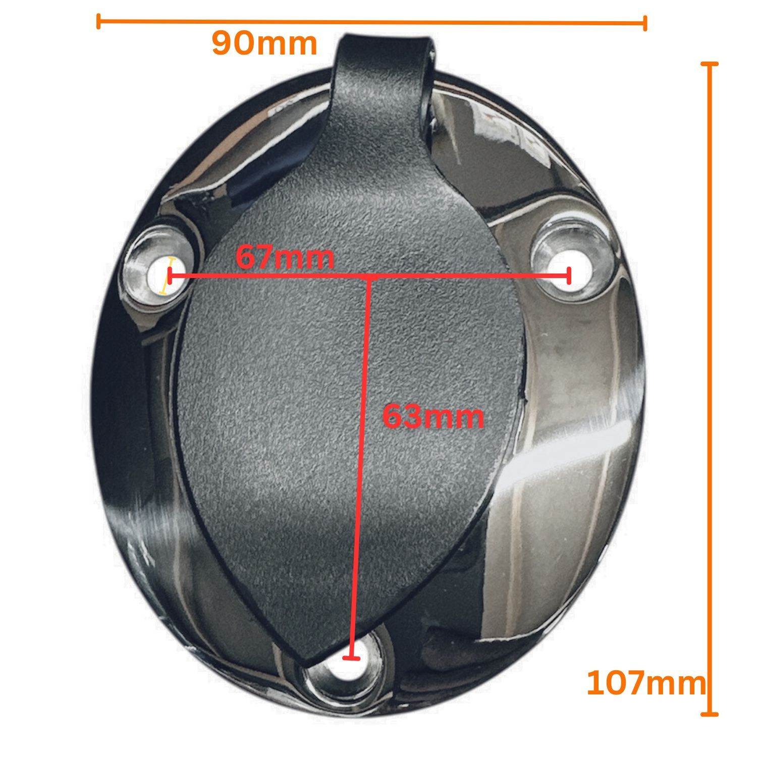 2 x Flush Mount Rod Holders – 30° – PVC Lined - Image 3