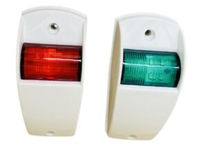 LED Navigation Lights - Side Mount - White