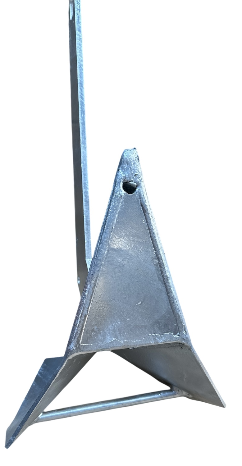 7.5kg Plough Anchor Delta Style - Image 4