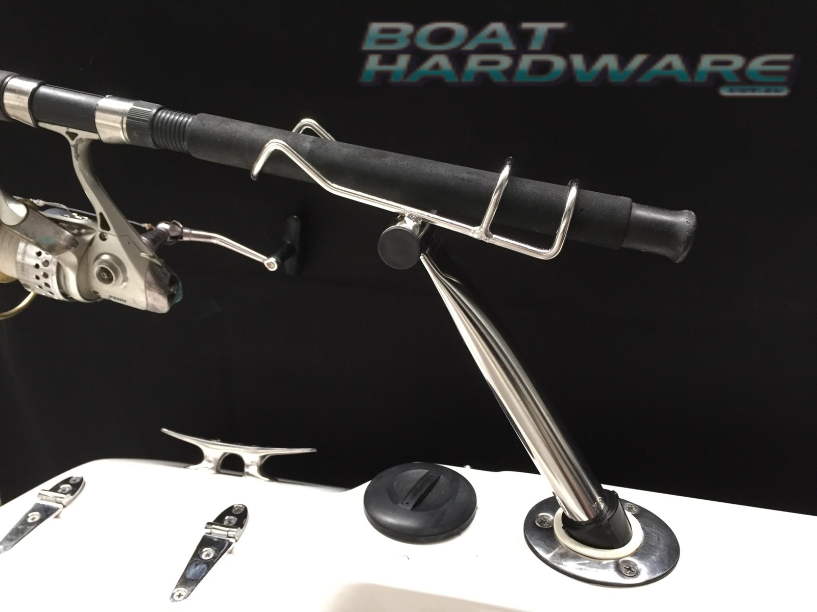 Single Rod Holder - Stainless Steel - Image 4