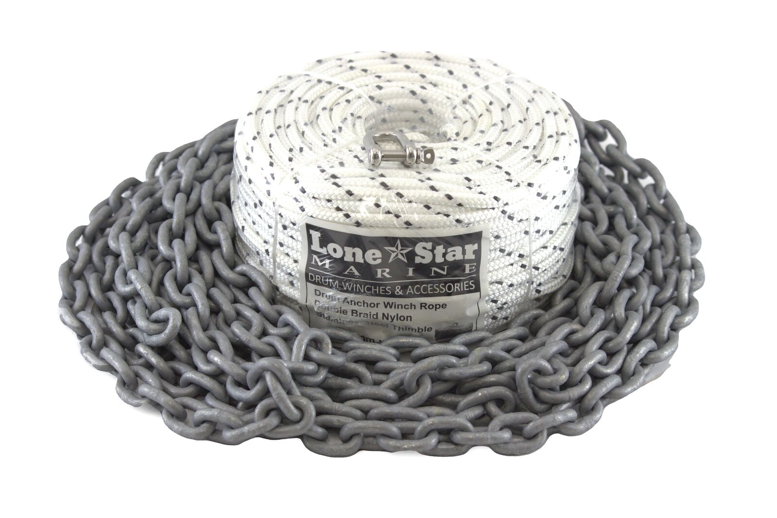 Lone Star Rope and Chain Kit (60m x 6mm)