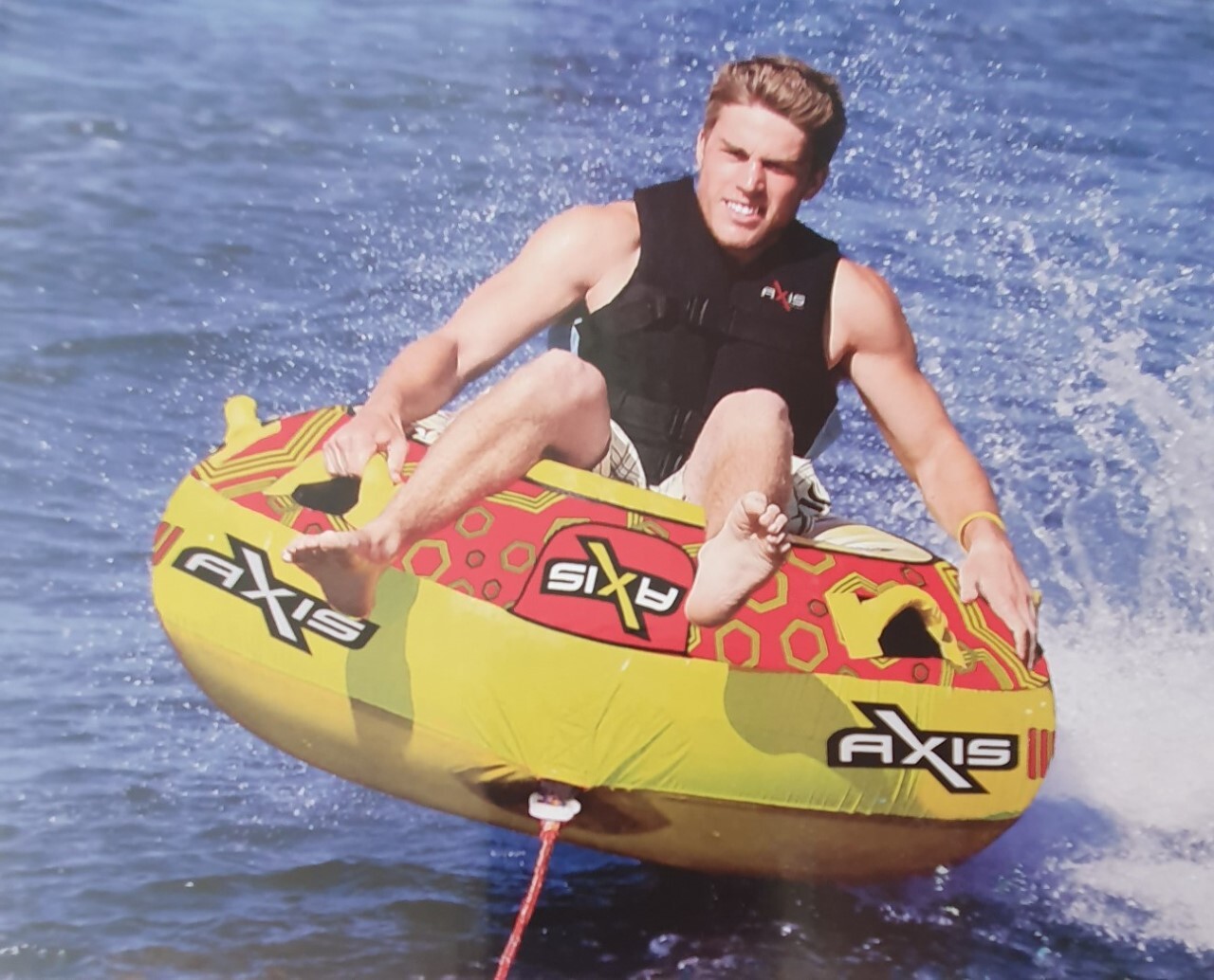 Axis Slider Inflatable Ski Donut Tube - Image 4