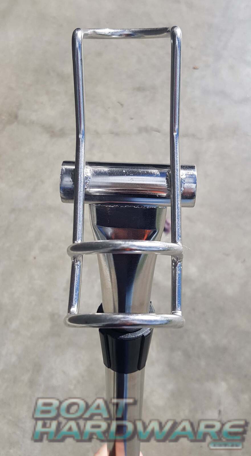 Single Rod Holder - Stainless Steel - Image 2