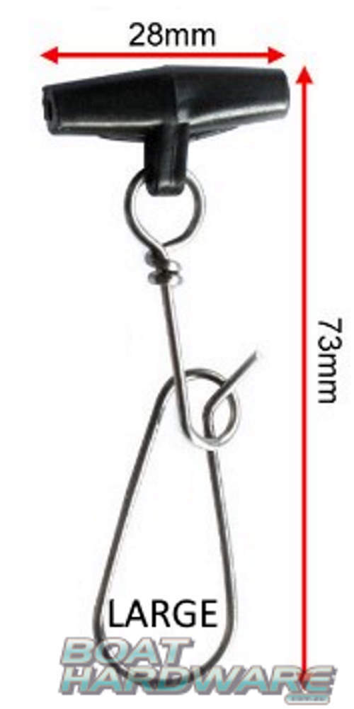 Running Sinker Clip Large BLACK (Pack of 12) - Image 3