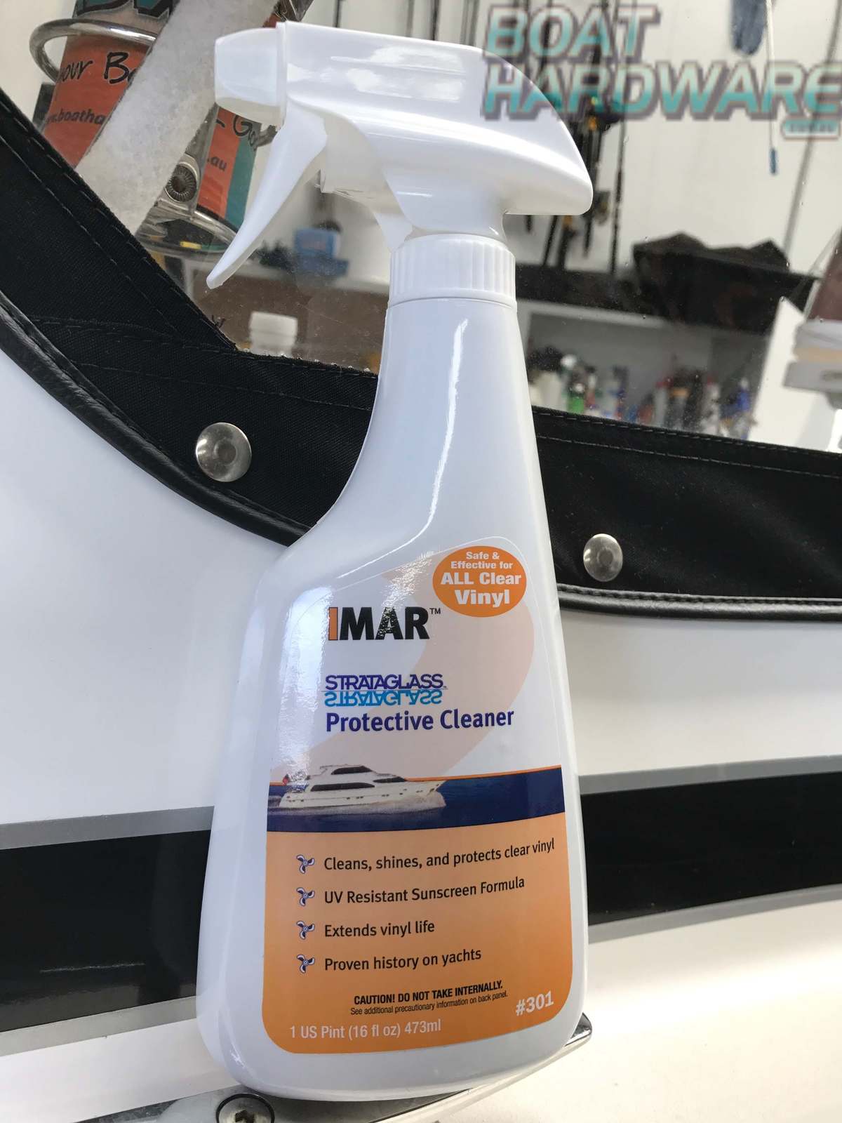 IMAR™ Strataglass Clear Vinyl Protective Cleaner & Polish #301 #302 - Image 2