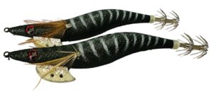 2 x Squid Jig Hosaku Master Pro 4 grams Black Stripe