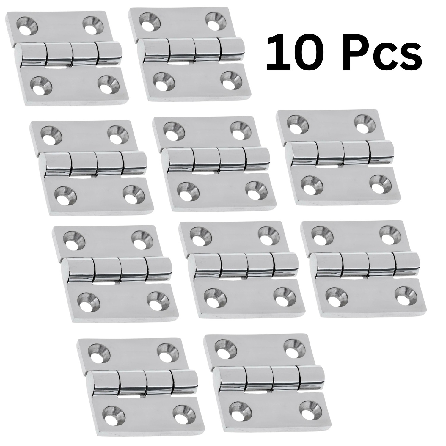 10 x Butt Hinges - 50x50mm