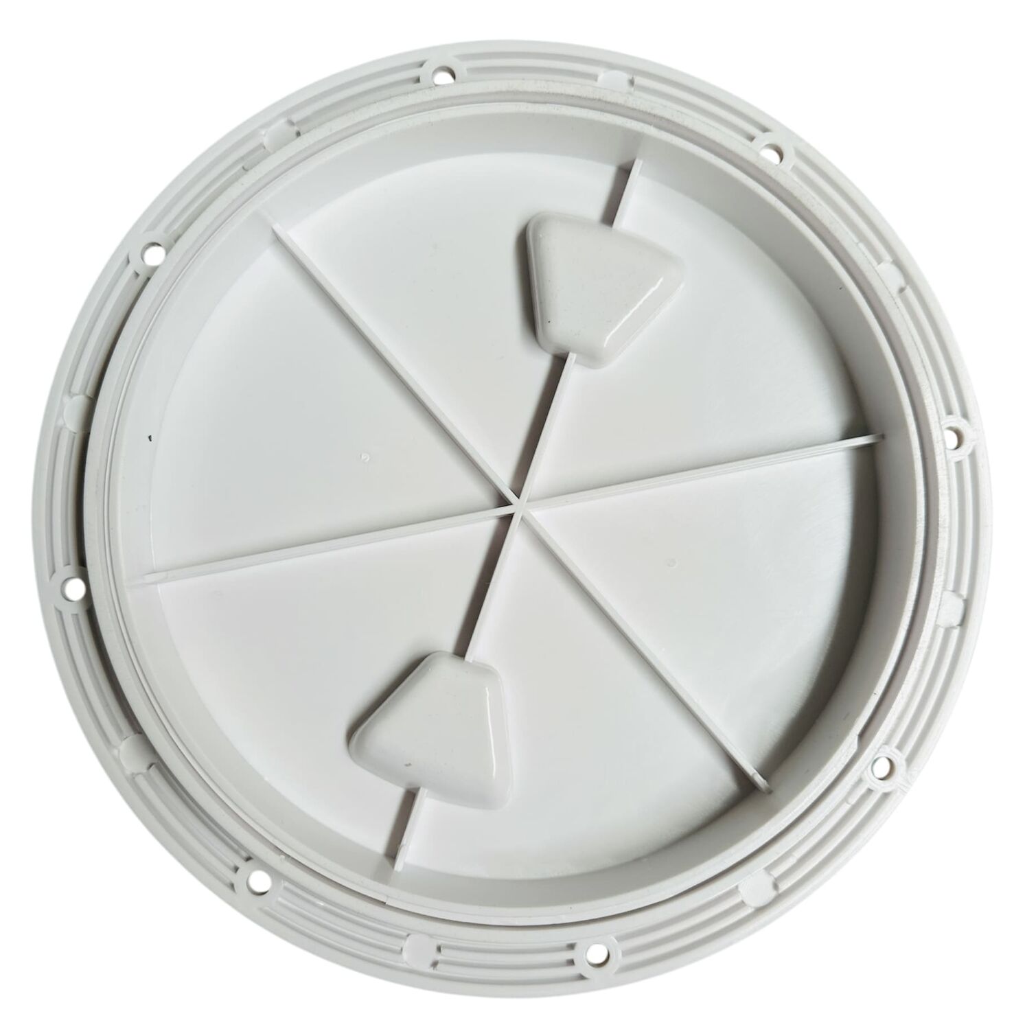 Deck Plate 210mm (8") Plastic - White - Image 3