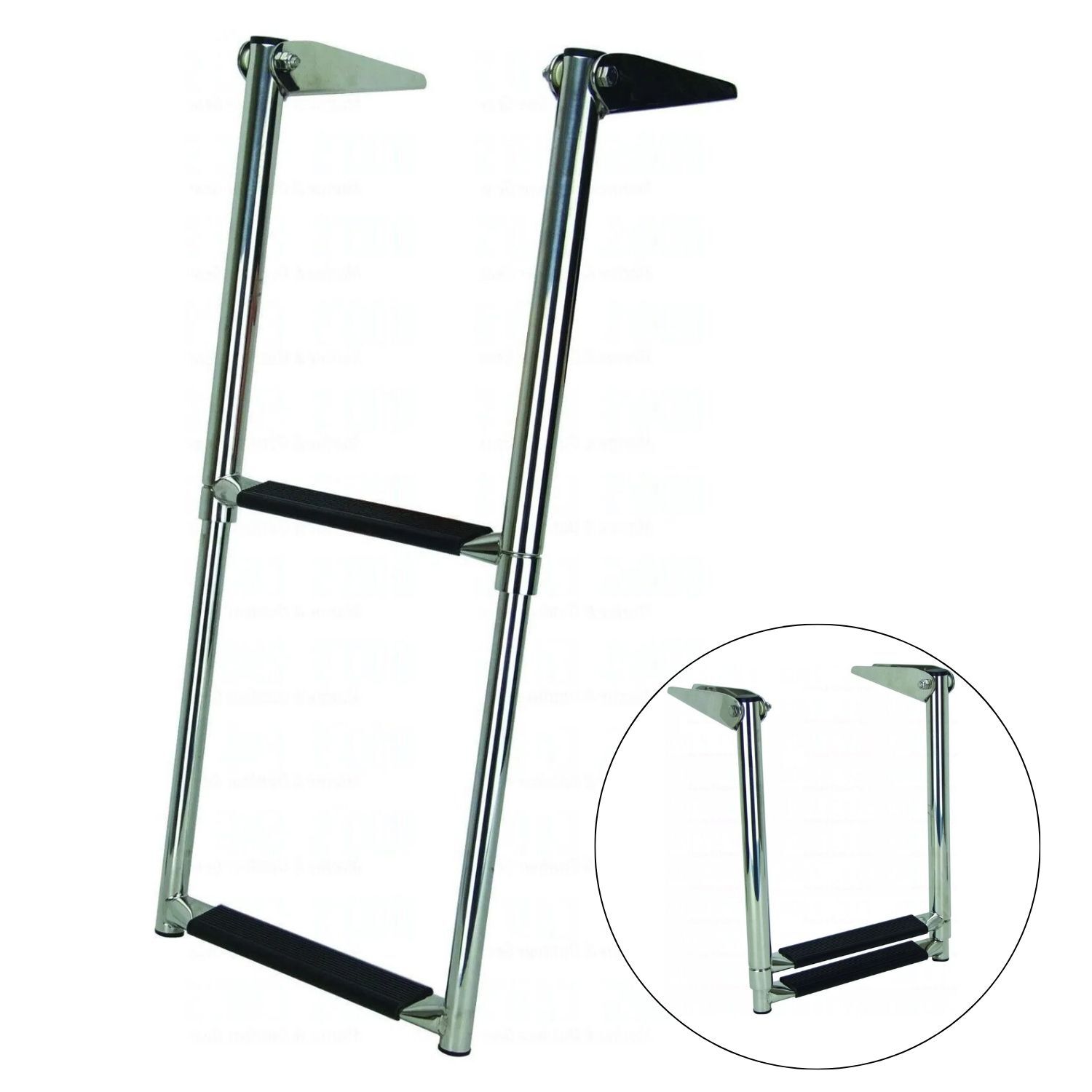 Telescopic Boat Ladder - 2 Steps