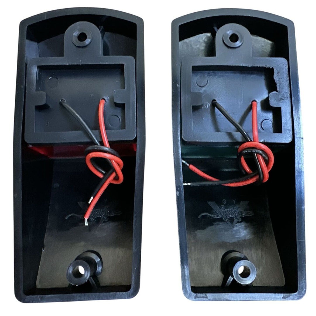 Navigation Lights Side Mount Black - 2 pack - 12v - Image 3