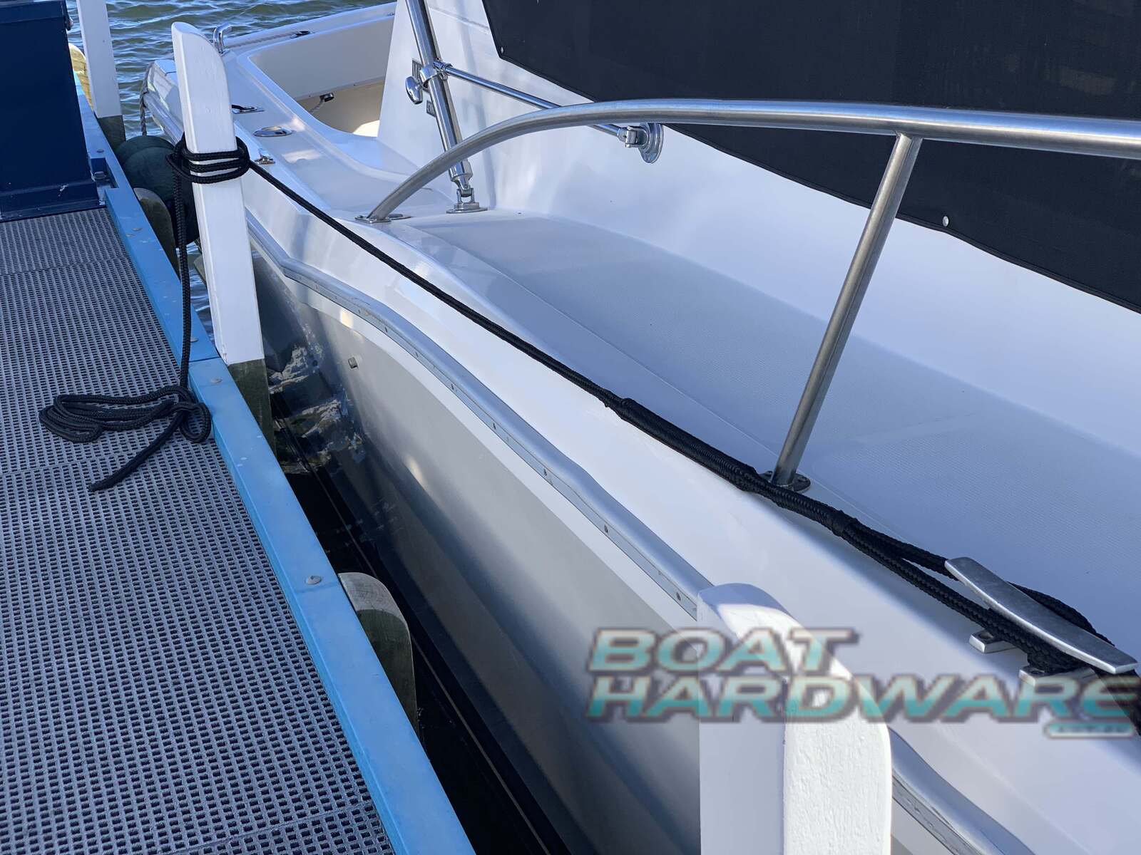 Boat Dock Line with Shock Absorber – 15mm x 16m - Image 4