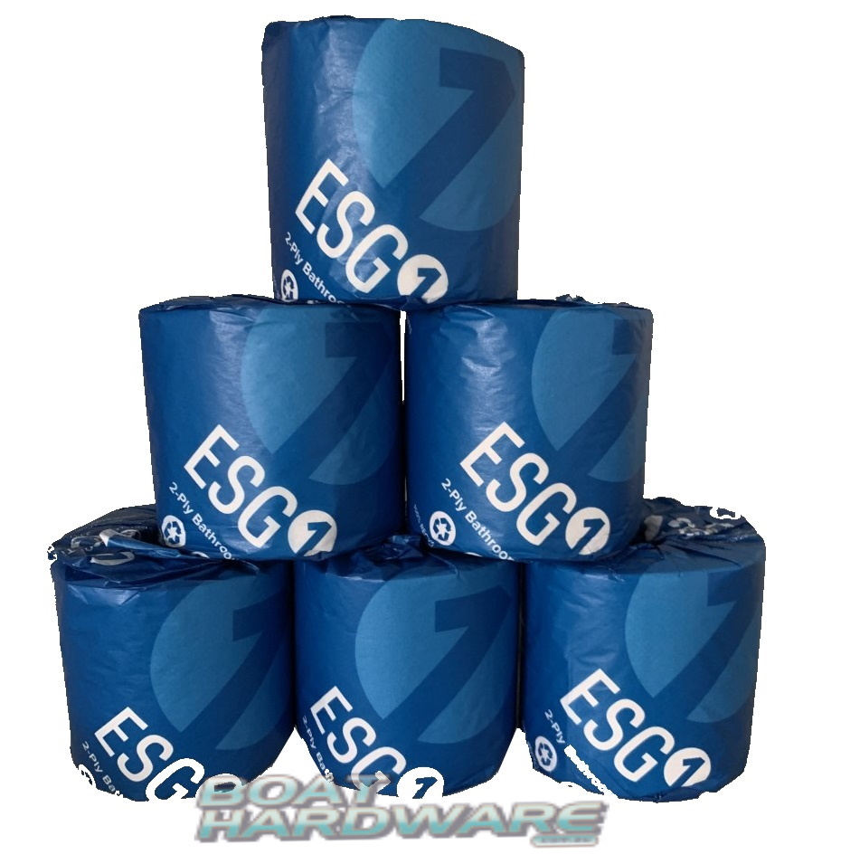 Recycled Biodegradable Toilet Tissue Paper 6 Pack 2ply EcoSoft™