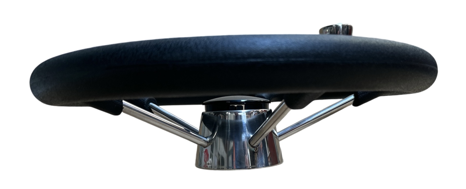 Steering Wheel with Grip and Speed Knob (350mm) - Image 4