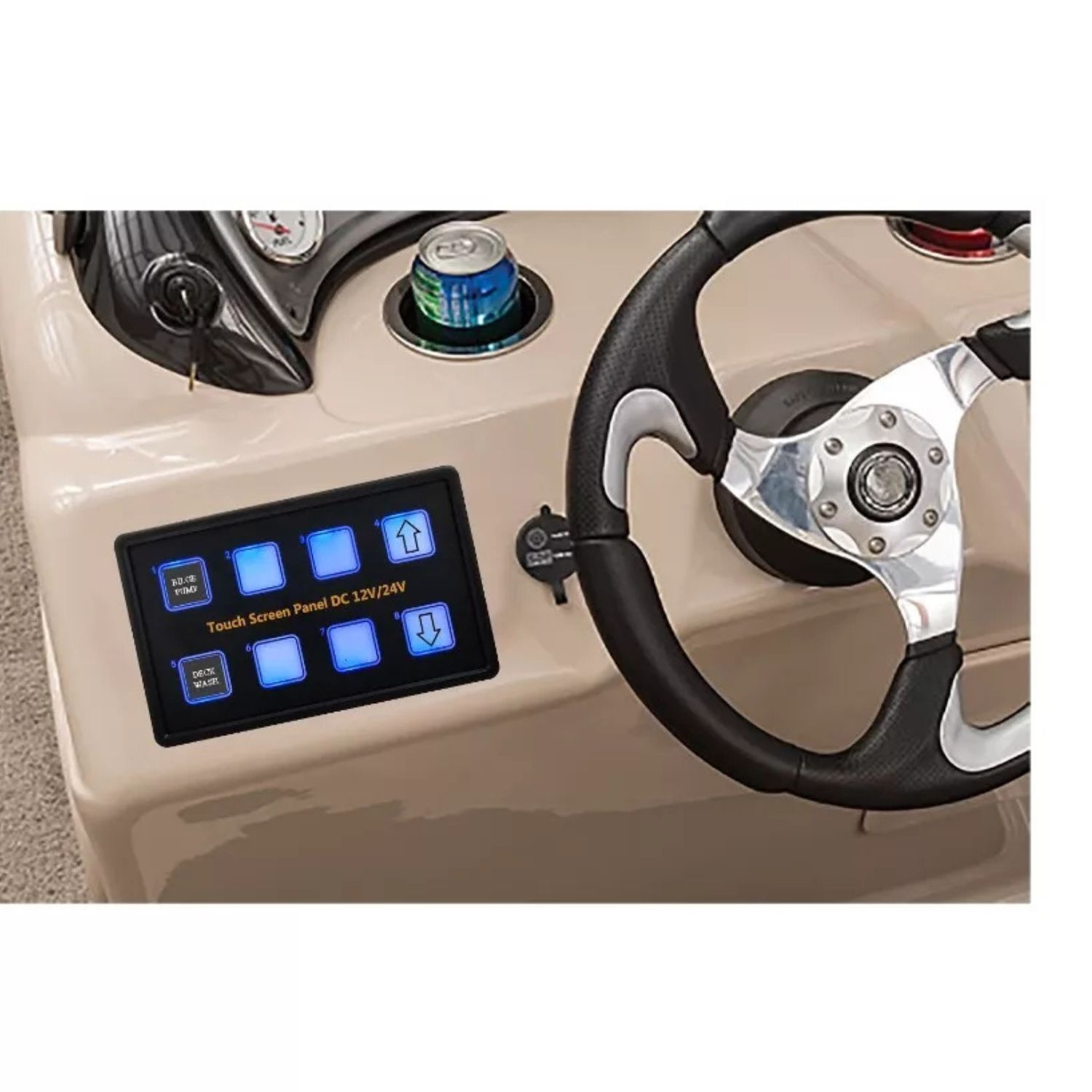 8-Gang Digital Touch Switch Panel Kit - Image 7