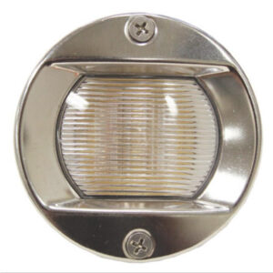 Round Cockpit Light 12V LED Stainless Steel