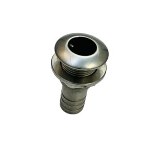 Skin Fitting - 1-1/4" (32mm) through Hull Outlet with Hose Connection