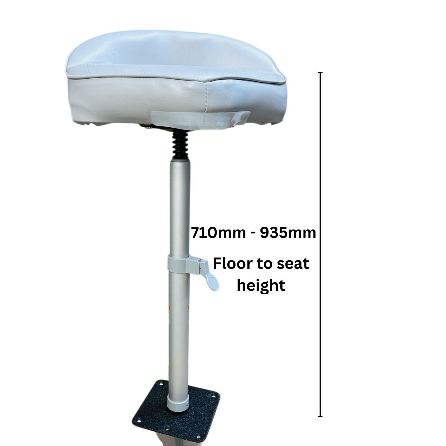 Stand-Up Pro Seat Grey 4pc Complete Kit - Image 4