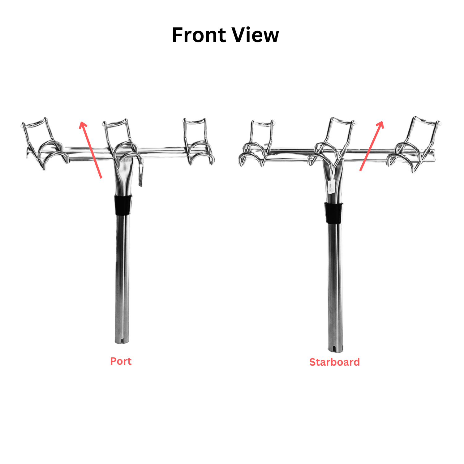 3 Way Rod Holder PAIR - WITH FREE TORCH - Image 2