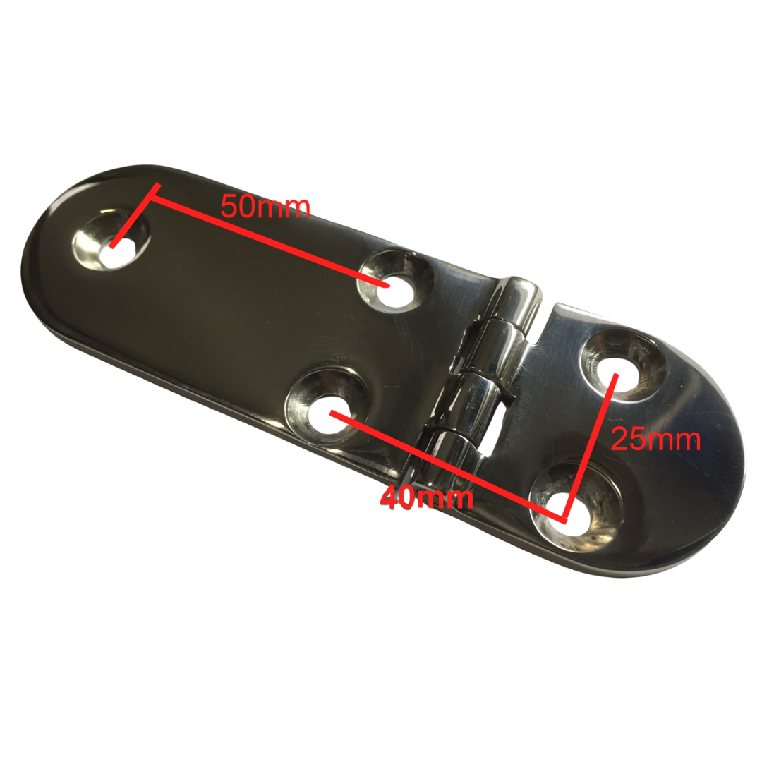 Door Hinge - Top Mount - 125 x 40mm - Image 3