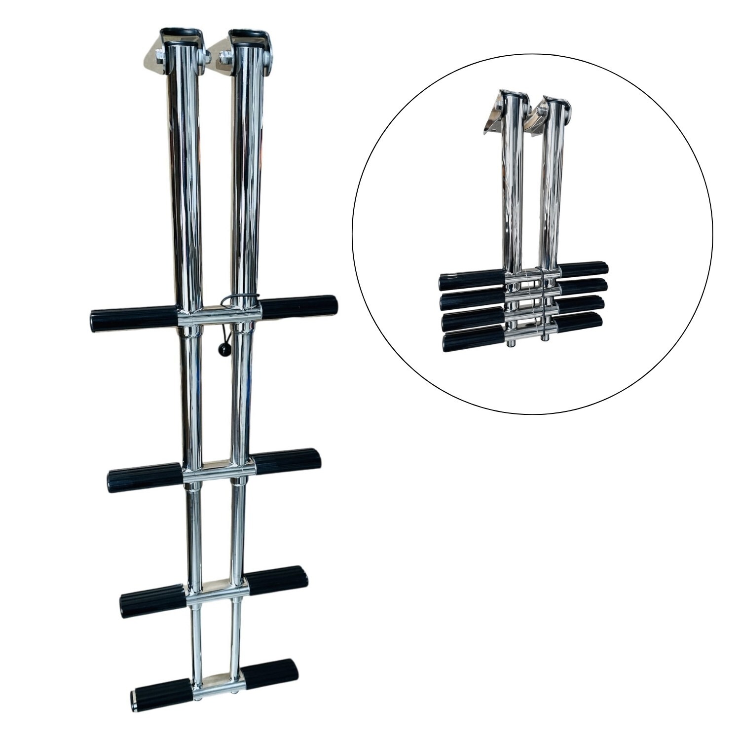 Telescopic Boat Ladder - 4 Steps - Dive Style
