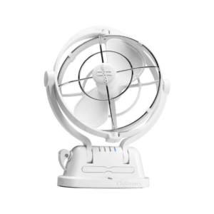 Sirocco II Fan Caframo 3-Speed 360° 12/24V – White - Ideal for off grid use