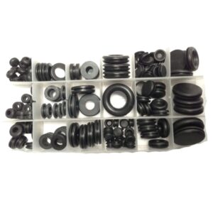 Rubber Grommet Assortment 125 pc