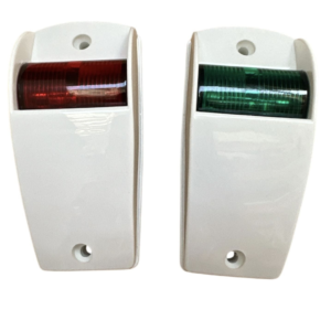 Navigation Lights - Side Mount - White - 2pk - 12V