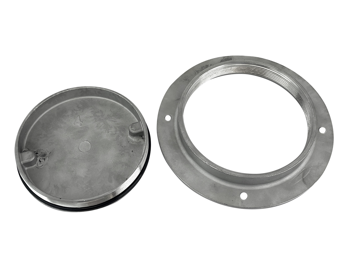 Boat Deck Plate Size 5" (126mm) - Stainless Steel - Image 2