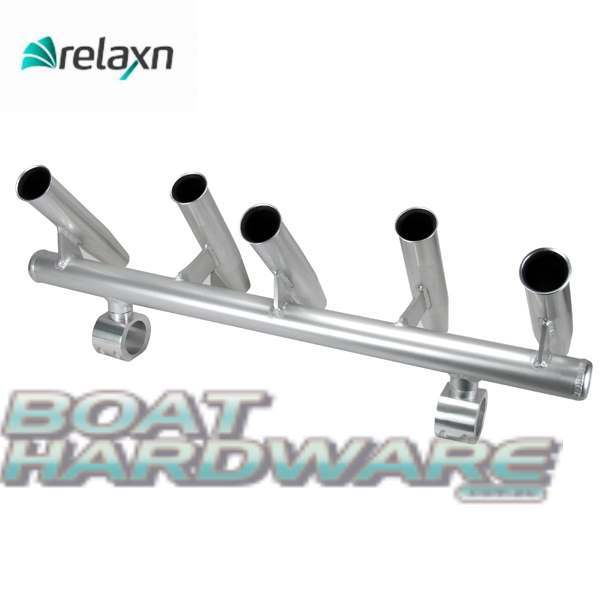 RELAXN® 5 ROD ROCKET LAUNCHER - Clamp On Anodised - Image 2